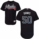 Atlanta Braves #50 John Danks Navy Flexbase Stitched Jersey DingZhi,baseball caps,new era cap wholesale,wholesale hats