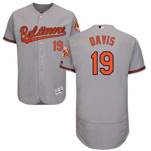 Baltimore Orioles #19 Chris Davis Gray Flexbase Stitched Jersey DingZhi,We sell and wholesale Baltimore Orioles #19 Chris Davis Gray Flexbase Stitched Jersey DingZhi on line form chian!