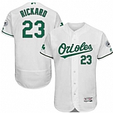 Baltimore Orioles #23 Joey Rickard White St. Patrick's Day Flexbase Stitched Jersey DingZhi,baseball caps,new era cap wholesale,wholesale hats
