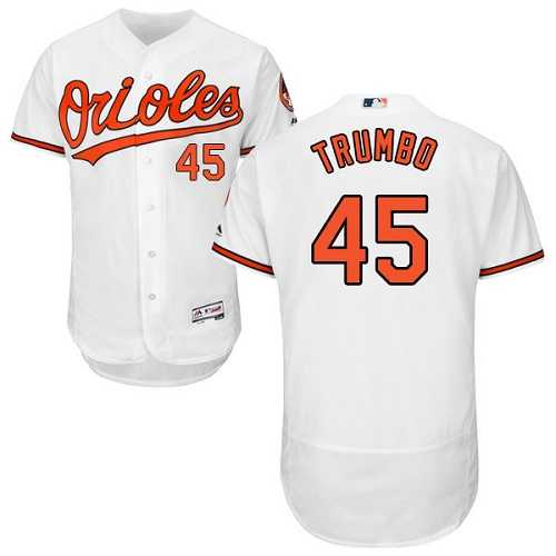 Baltimore Orioles #45 Mark Trumbo White Flexbase Stitched Jersey DingZhi,We sell and wholesale Baltimore Orioles #45 Mark Trumbo White Flexbase Stitched Jersey DingZhi on line form chian!