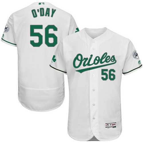 Baltimore Orioles #56 Darren O'Day White St. Patrick's Day Flexbase Stitched Jersey DingZhi,We sell and wholesale Baltimore Orioles #56 Darren O'Day White St. Patrick's Day Flexbase Stitched Jersey DingZhi on line form chian!
