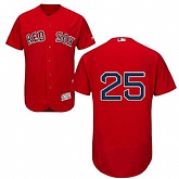 Boston Red Sox #25 Jackie Bradley Jr Red Flexbase Stitched Jersey DingZhi,baseball caps,new era cap wholesale,wholesale hats