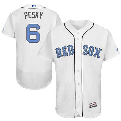 Boston Red Sox #6 Johnny Pesky White Father's Day Flexbase Stitched Jersey DingZhi,We sell and wholesale Boston Red Sox #6 Johnny Pesky White Father's Day Flexbase Stitched Jersey DingZhi on line form chian!