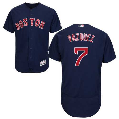 Boston Red Sox #7 Chirstian Vazquez Navy Flexbase Stitched Jersey DingZhi,We sell and wholesale Boston Red Sox #7 Chirstian Vazquez Navy Flexbase Stitched Jersey DingZhi on line form chian!