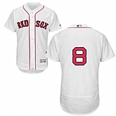 Boston Red Sox #8 Carl Yastrzemski White Flexbase Stitched Jersey DingZhi