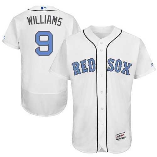 Boston Red Sox #9 Ted Williams White Father's Day Flexbase Stitched Jersey DingZhi,We sell and wholesale Boston Red Sox #9 Ted Williams White Father's Day Flexbase Stitched Jersey DingZhi on line form chian!