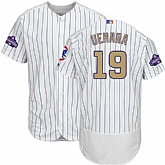 Chicago Cubs #19 Koji Uehara White World Series Champions Gold Program Flexbase Stitched Jersey DingZhi,baseball caps,new era cap wholesale,wholesale hats