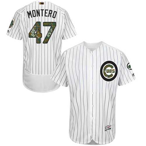 Chicago Cubs #47 Miguel Montero White 2016 Memorial Day Flexbase Stitched Jersey DingZhi,We sell and wholesale Chicago Cubs #47 Miguel Montero White 2016 Memorial Day Flexbase Stitched Jersey DingZhi on line form chian!