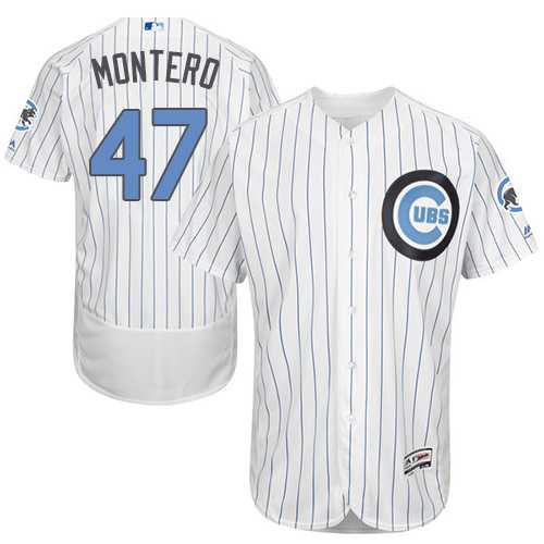 Chicago Cubs #47 Miguel Montero White Father's Day Flexbase Stitched Jersey DingZhi,We sell and wholesale Chicago Cubs #47 Miguel Montero White Father's Day Flexbase Stitched Jersey DingZhi on line form chian!