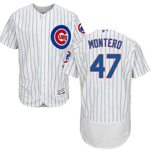 Chicago Cubs #47 Miguel Montero White Flexbase Stitched Jersey DingZhi,We sell and wholesale Chicago Cubs #47 Miguel Montero White Flexbase Stitched Jersey DingZhi on line form chian!