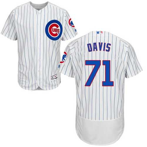 Chicago Cubs #71 Wade Davis White Flexbase Stitched Jersey DingZhi,We sell and wholesale Chicago Cubs #71 Wade Davis White Flexbase Stitched Jersey DingZhi on line form chian!