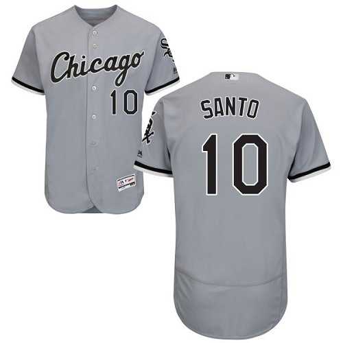 Chicago White Sox #10 Ron Santo Gray Flexbase Stitched Jersey DingZhi,We sell and wholesale Chicago White Sox #10 Ron Santo Gray Flexbase Stitched Jersey DingZhi on line form chian!