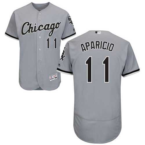 Chicago White Sox #11 Luis Aparicio Gray Flexbase Stitched Jersey DingZhi,We sell and wholesale Chicago White Sox #11 Luis Aparicio Gray Flexbase Stitched Jersey DingZhi on line form chian!