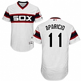 Chicago White Sox #11 Luis Aparicio White Cooperstown Collection Flexbase Stitched Jersey DingZhi,baseball caps,new era cap wholesale,wholesale hats