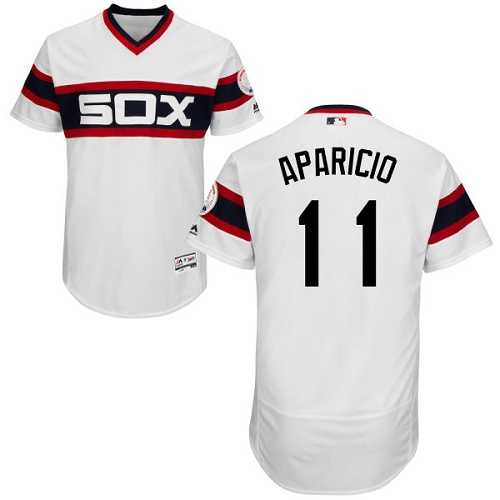 Chicago White Sox #11 Luis Aparicio White Cooperstown Collection Flexbase Stitched Jersey DingZhi,We sell and wholesale Chicago White Sox #11 Luis Aparicio White Cooperstown Collection Flexbase Stitched Jersey DingZhi on line form chian!