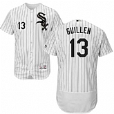 Chicago White Sox #13 Ozzie Guillen White Flexbase Stitched Jersey DingZhi,baseball caps,new era cap wholesale,wholesale hats