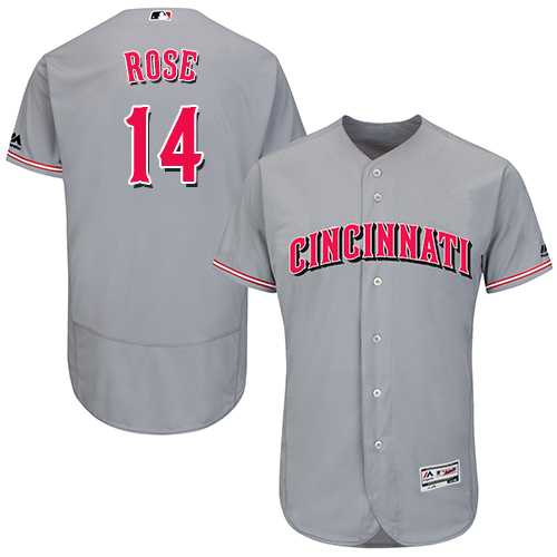 Cincinnati Reds #14 Pete Rose Gray Flexbase Stitched Jersey DingZhi,We sell and wholesale Cincinnati Reds #14 Pete Rose Gray Flexbase Stitched Jersey DingZhi on line form chian!