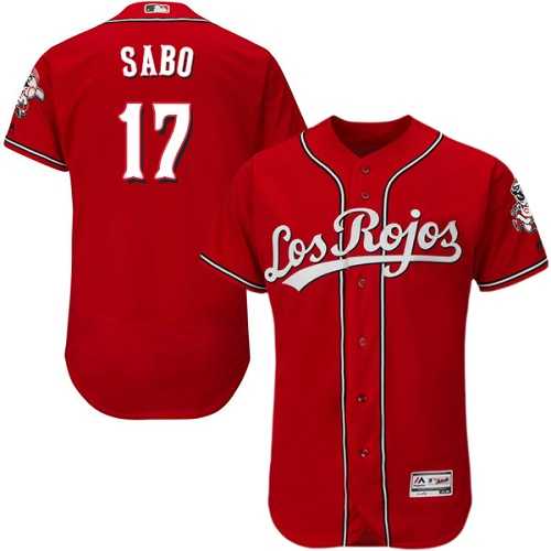 Cincinnati Reds #17 Chris Sabo Red Alternate Flexbase Stitched Jersey DingZhi,We sell and wholesale Cincinnati Reds #17 Chris Sabo Red Alternate Flexbase Stitched Jersey DingZhi on line form chian!
