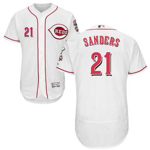 Cincinnati Reds #21 Reggie Sanders White Flexbase Stitched Jersey DingZhi,We sell and wholesale Cincinnati Reds #21 Reggie Sanders White Flexbase Stitched Jersey DingZhi on line form chian!