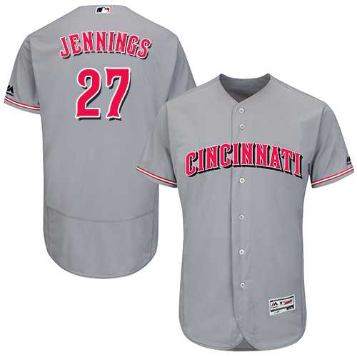 Cincinnati Reds #27 Desmond Jennings Gray Flexbase Stitched Jersey DingZhi,We sell and wholesale Cincinnati Reds #27 Desmond Jennings Gray Flexbase Stitched Jersey DingZhi on line form chian!