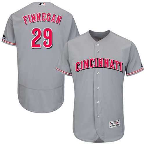 Cincinnati Reds #29 Brandon Finnegan Gray Flexbase Stitched Jersey DingZhi,We sell and wholesale Cincinnati Reds #29 Brandon Finnegan Gray Flexbase Stitched Jersey DingZhi on line form chian!