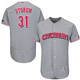 Cincinnati Reds #31 Drew Storen Gray Flexbase Stitched Jersey DingZhi,baseball caps,new era cap wholesale,wholesale hats