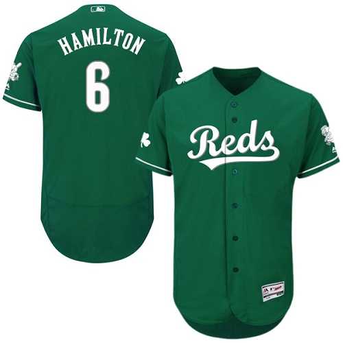 Cincinnati Reds #6 Billy Hamilton Green Celtic Flexbase Stitched Jersey DingZhi,We sell and wholesale Cincinnati Reds #6 Billy Hamilton Green Celtic Flexbase Stitched Jersey DingZhi on line form chian!