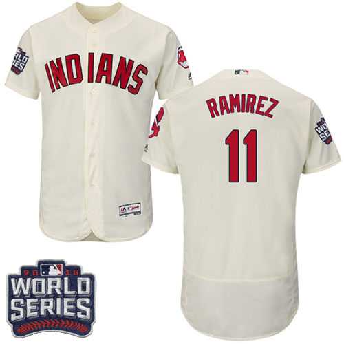 Cleveland Indians #11 Juan Ramirez Cream 2016 World Series Flexbase Stitched Jersey DingZhi,We sell and wholesale Cleveland Indians #11 Juan Ramirez Cream 2016 World Series Flexbase Stitched Jersey DingZhi on line form chian!
