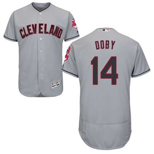 Cleveland Indians #14 Larry Doby Gray Flexbase Stitched Jersey DingZhi,We sell and wholesale Cleveland Indians #14 Larry Doby Gray Flexbase Stitched Jersey DingZhi on line form chian!