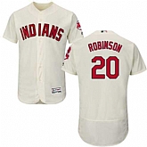 Cleveland Indians #20 Frank Robinson Cream Flexbase Stitched Jersey DingZhi,baseball caps,new era cap wholesale,wholesale hats
