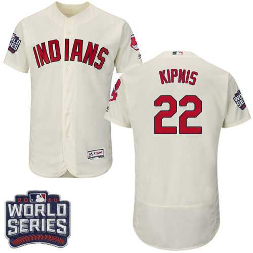Cleveland Indians #22 Jason Kipnis Cream 2016 World Series Flexbase Stitched Jersey DingZhi,We sell and wholesale Cleveland Indians #22 Jason Kipnis Cream 2016 World Series Flexbase Stitched Jersey DingZhi on line form chian!