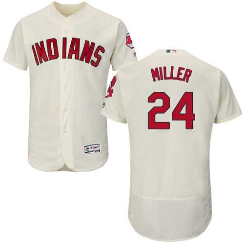 Cleveland Indians #24 Andrew Miller Cream Flexbase Stitched Jersey DingZhi,We sell and wholesale Cleveland Indians #24 Andrew Miller Cream Flexbase Stitched Jersey DingZhi on line form chian!