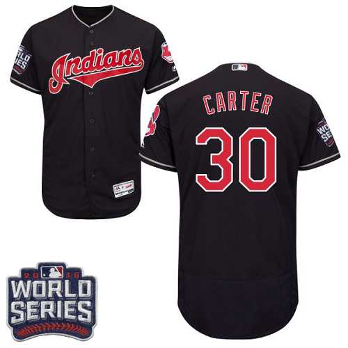 Cleveland Indians #30 Joe Carter Navy 2016 World Series Flexbase Stitched Jersey DingZhi,We sell and wholesale Cleveland Indians #30 Joe Carter Navy 2016 World Series Flexbase Stitched Jersey DingZhi on line form chian!