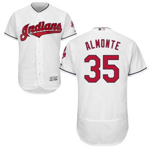 Cleveland Indians #35 Abraham Almonte White Flexbase Stitched Jersey DingZhi,We sell and wholesale Cleveland Indians #35 Abraham Almonte White Flexbase Stitched Jersey DingZhi on line form chian!