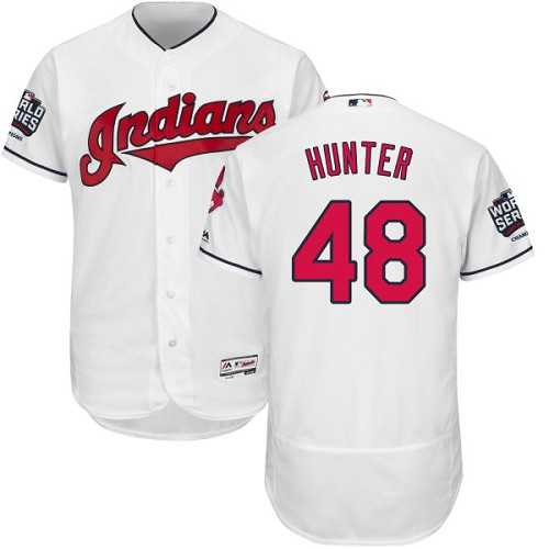 Cleveland Indians #48 Tommy Hunter White 2016 World Series Flexbase Stitched Jersey DingZhi,We sell and wholesale Cleveland Indians #48 Tommy Hunter White 2016 World Series Flexbase Stitched Jersey DingZhi on line form chian!