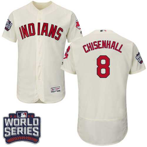 Cleveland Indians #8 Lonnie Chisenhall Cream 2016 World Series Flexbase Stitched Jersey DingZhi,We sell and wholesale Cleveland Indians #8 Lonnie Chisenhall Cream 2016 World Series Flexbase Stitched Jersey DingZhi on line form chian!