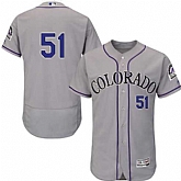 Colorado Rockies #51 Jake McGee Gray Flexbase Stitched Jersey DingZhi,baseball caps,new era cap wholesale,wholesale hats