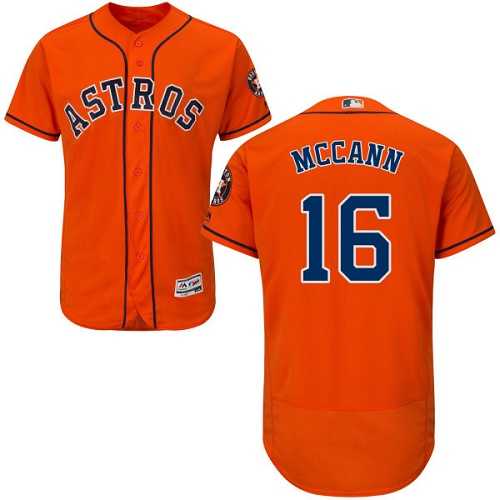 Houston Astros #16 Brian McCann Orange Flexbase Stitched Jersey DingZhi,We sell and wholesale Houston Astros #16 Brian McCann Orange Flexbase Stitched Jersey DingZhi on line form chian!