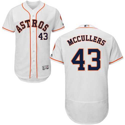 Houston Astros #43 Lance McCullers White Flexbase Stitched Jersey DingZhi,We sell and wholesale Houston Astros #43 Lance McCullers White Flexbase Stitched Jersey DingZhi on line form chian!
