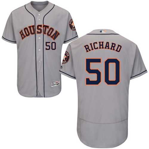 Houston Astros #50 J.R. Richard Gray Flexbase Stitched Jersey DingZhi,We sell and wholesale Houston Astros #50 J.R. Richard Gray Flexbase Stitched Jersey DingZhi on line form chian!