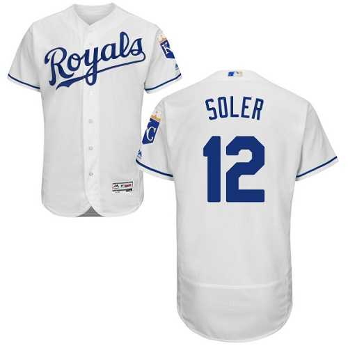 Kansas City Royals #12 Jorge Soler White Flexbase Stitched Jersey DingZhi,We sell and wholesale Kansas City Royals #12 Jorge Soler White Flexbase Stitched Jersey DingZhi on line form chian!