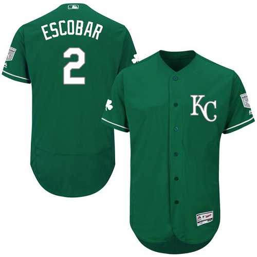 Kansas City Royals #2 Alcides Escobar Green Celtic Flexbase Stitched Jersey DingZhi,We sell and wholesale Kansas City Royals #2 Alcides Escobar Green Celtic Flexbase Stitched Jersey DingZhi on line form chian!