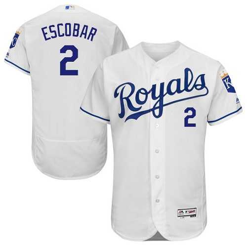 Kansas City Royals #2 Alcides Escobar White Flexbase Stitched Jersey DingZhi,We sell and wholesale Kansas City Royals #2 Alcides Escobar White Flexbase Stitched Jersey DingZhi on line form chian!