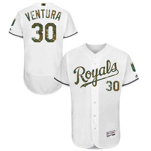 Kansas City Royals #30 Yordano Ventura White Memorial Day Flexbase Stitched Jersey DingZhi,We sell and wholesale Kansas City Royals #30 Yordano Ventura White Memorial Day Flexbase Stitched Jersey DingZhi on line form chian!