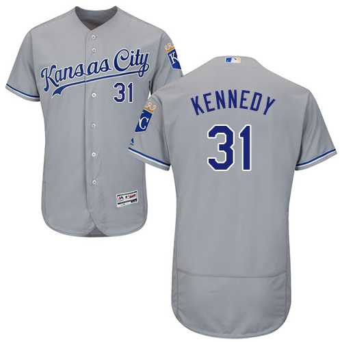 Kansas City Royals #31 Ian Kennedy Gray Flexbase Stitched Jersey DingZhi,We sell and wholesale Kansas City Royals #31 Ian Kennedy Gray Flexbase Stitched Jersey DingZhi on line form chian!