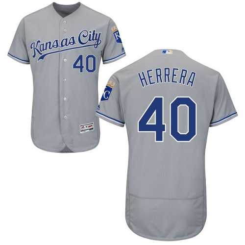 Kansas City Royals #40 Kelvin Herrera Gray Flexbase Stitched Jersey DingZhi,We sell and wholesale Kansas City Royals #40 Kelvin Herrera Gray Flexbase Stitched Jersey DingZhi on line form chian!