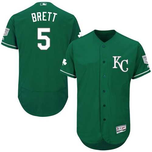 Kansas City Royals #5 George Brett Green Celtic Flexbase Stitched Jersey DingZhi,We sell and wholesale Kansas City Royals #5 George Brett Green Celtic Flexbase Stitched Jersey DingZhi on line form chian!