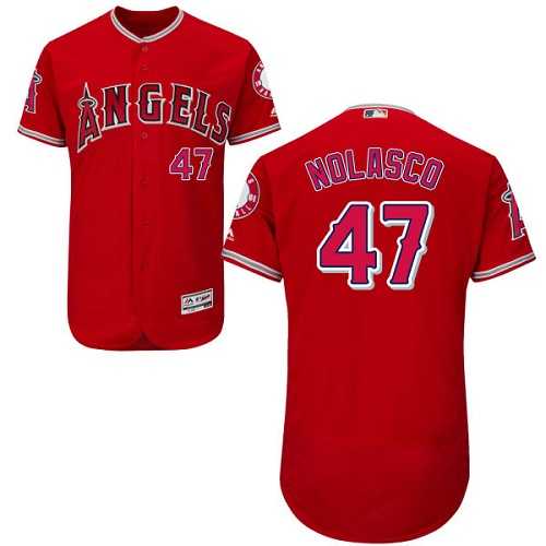 Los Angeles Angels of Anaheim #47 Ricky Nolasco Red Flexbase Stitched Jersey DingZhi,We sell and wholesale Los Angeles Angels of Anaheim #47 Ricky Nolasco Red Flexbase Stitched Jersey DingZhi on line form chian!