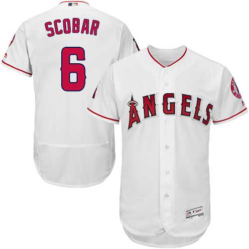 Los Angeles Angels of Anaheim #6 Yunel Escobar White Flexbase Stitched Jersey DingZhi,We sell and wholesale Los Angeles Angels of Anaheim #6 Yunel Escobar White Flexbase Stitched Jersey DingZhi on line form chian!