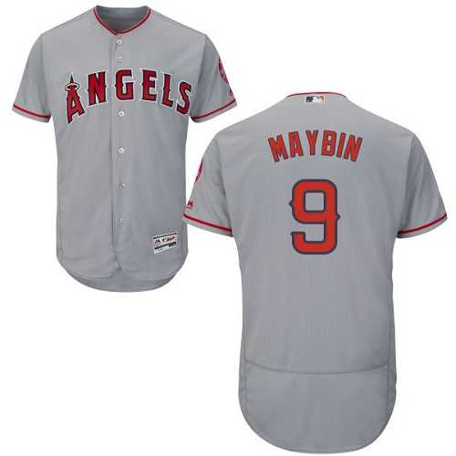 Los Angeles Angels of Anaheim #9 Cameron Maybin Gray Flexbase Stitched Jersey DingZhi,We sell and wholesale Los Angeles Angels of Anaheim #9 Cameron Maybin Gray Flexbase Stitched Jersey DingZhi on line form chian!